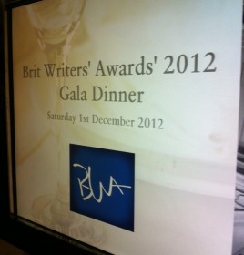 Brit Writers' Awards 2012